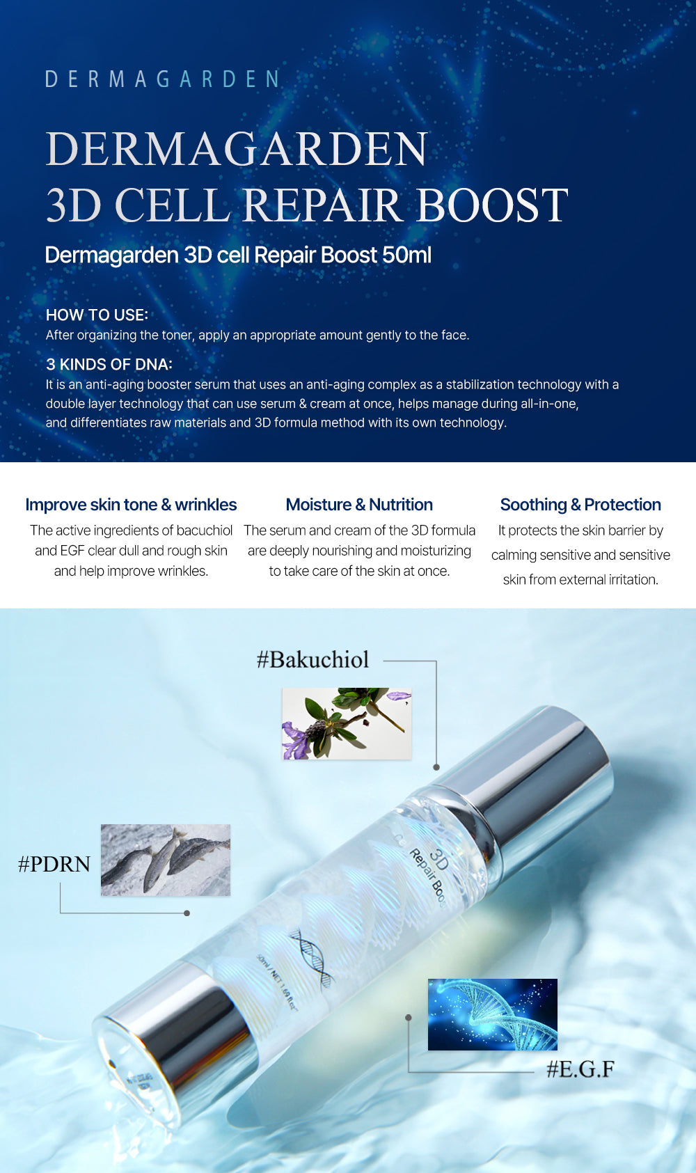 Dermagarden 3D Cell Repair Boost