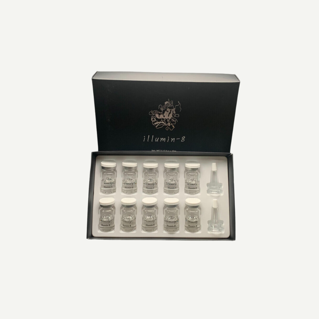 Skin Remedy Illumin-8 serum box of 10 ampoules