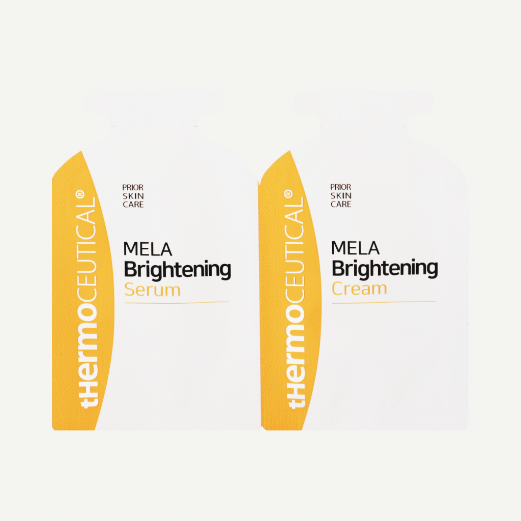 Thermoceutical Sachet : Mela Brightening Serum & Mela Brightening Cream