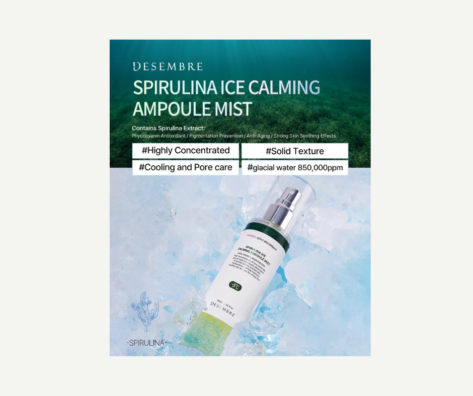 Desembre Spirulina Ice Calming Ampoule Mist
